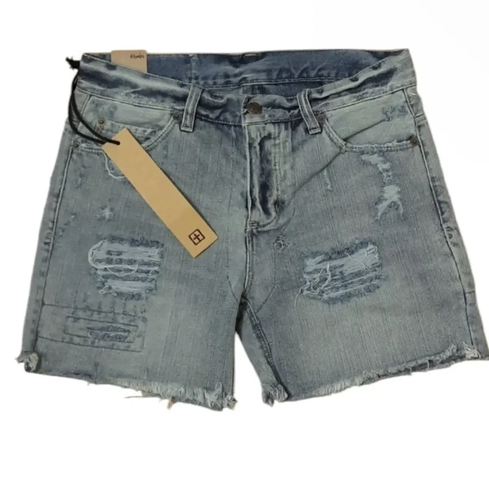 Ksubi x Revolve NWT Boyfriend Shorts in Midnight and Dusted Size 31